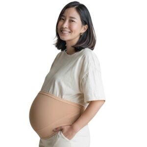 Anita Maternity Baby Belt Support Band Nude XL with Velcro Closure